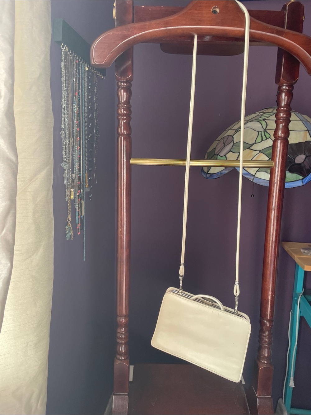 VTG PRESTON & YORK LEATHER CROSSBODY - Picture 8 of 9